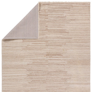 Jaipur Living Hadi Sayeed Had06 Tufted Handmade 100% Wool Moroccan / Bohemian Stripes Indoor Rug Ivory, White 100% Wool, 100% Cotton Rug156255