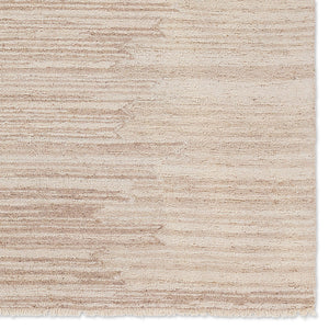 Jaipur Living Hadi Sayeed Had06 Tufted Handmade 100% Wool Moroccan / Bohemian Stripes Indoor Rug Ivory, White 100% Wool, 100% Cotton Rug156255