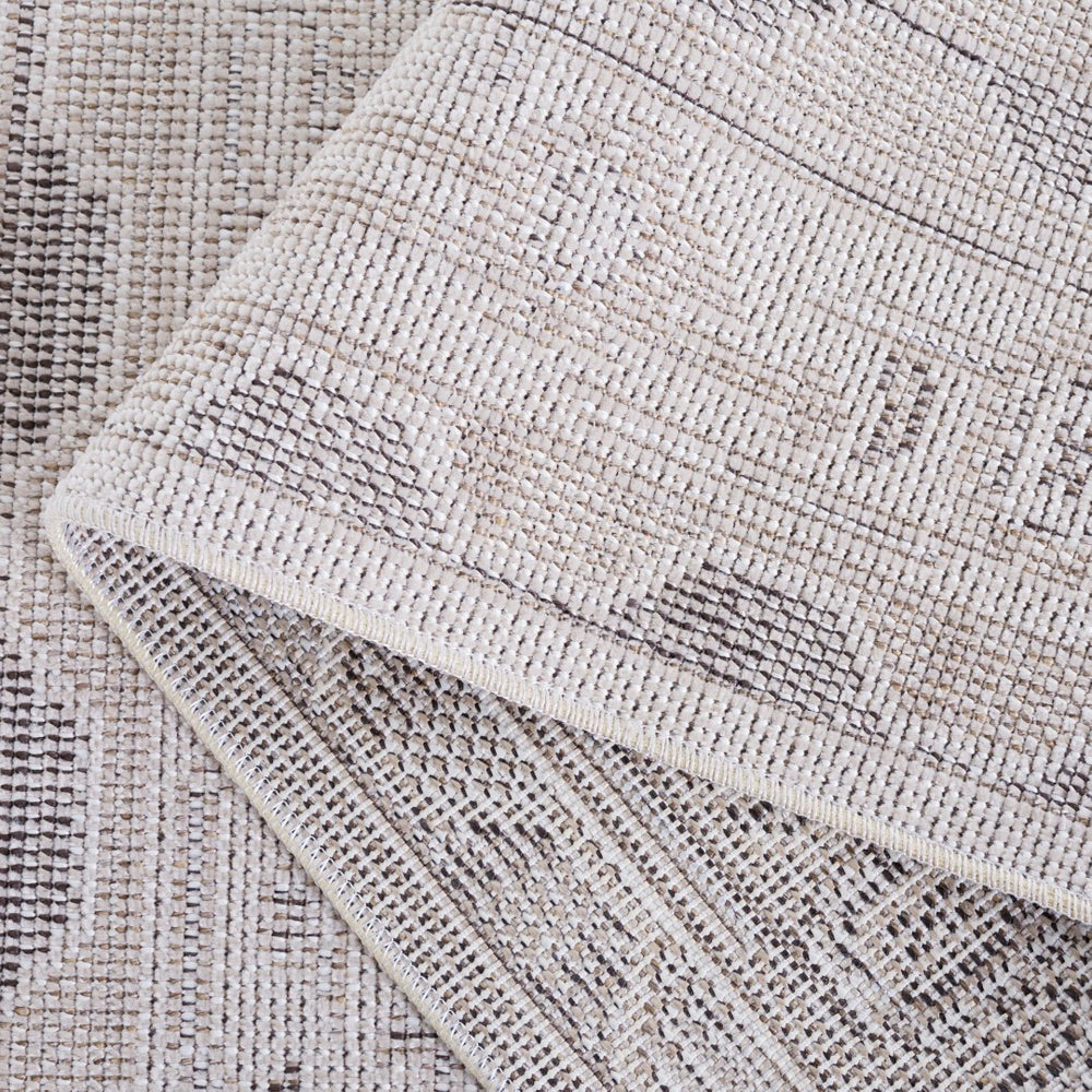 Safavieh Hammock Elegant Area Rug - Soft Chenille Polyester, Durable Power Loomed Design For Timeless Style Ivory ,Grey Chenille Polyester Hak302a-6