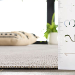 Safavieh Hammock Area Rug - Transitional Chenille Polyester Design For Cozy, Elegant Living Spaces In Any Room Ivory ,Grey Chenille Polyester Hak304a-9