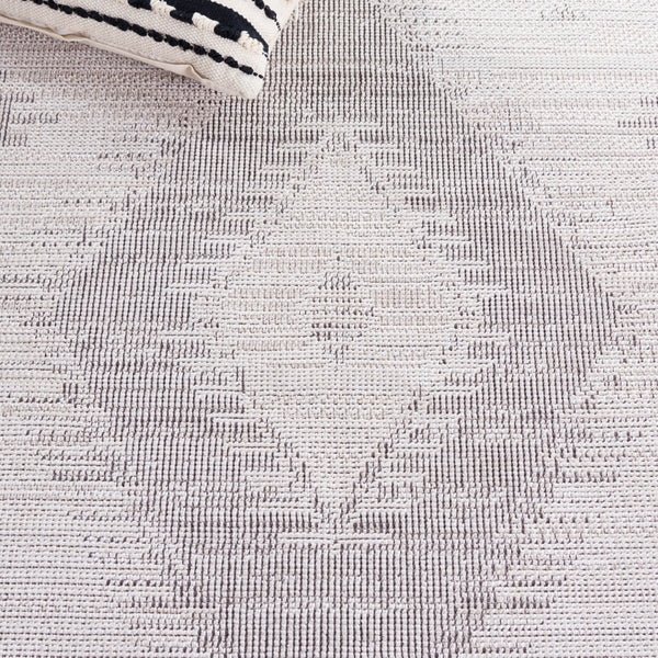 Safavieh Hammock Area Rug - Transitional Chenille Polyester Design For Cozy, Elegant Living Spaces In Any Room Ivory ,Grey Chenille Polyester Hak304a-9