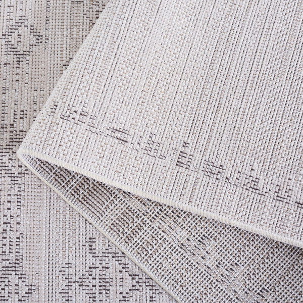 Safavieh Hammock Area Rug - Transitional Chenille Polyester Design For Cozy, Elegant Living Spaces In Any Room Ivory ,Grey Chenille Polyester Hak304a-9
