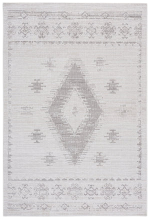 Safavieh Hammock Elegant Transitional Area Rug - Timeless Chenille Polyester Design For Any Room Decor Ivory ,Grey Chenille Polyester Hak304a-5
