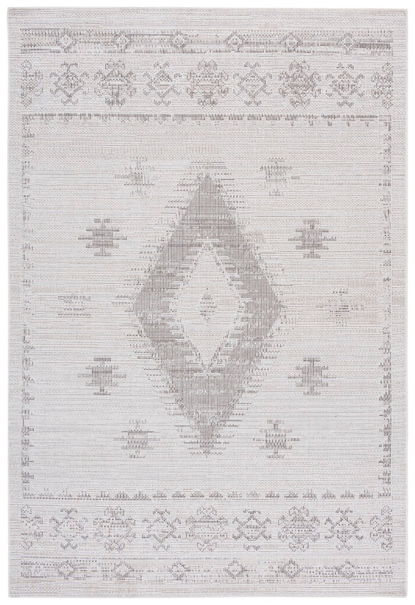 Safavieh Hammock Area Rug - Transitional Chenille Polyester Design For Cozy, Elegant Living Spaces In Any Room Ivory ,Grey Chenille Polyester Hak304a-9