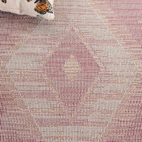 Safavieh Hammock Area Rug - Transitional Chenille Polyester Design For Cozy, Elegant Living Spaces In Any Room Plum ,Ivory Chenille Polyester Hak304u-8