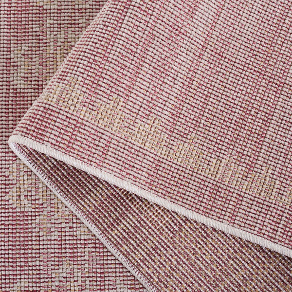 Safavieh Hammock Area Rug - Transitional Chenille Polyester Design For Cozy, Elegant Living Spaces In Any Room Plum ,Ivory Chenille Polyester Hak304u-8