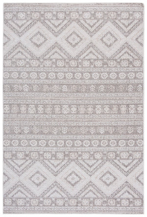 Safavieh Hammock Elegant Area Rug In Ivory And Grey - Soft Chenille Polyester For Effortless Style And Comfort Ivory ,Grey Chenille Polyester Hak306a-6