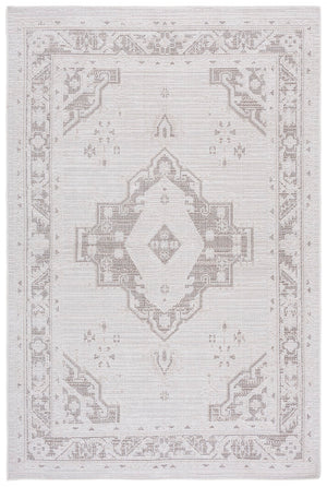 Safavieh Hammock Traditional Area Rug In Elegant Ivory And Grey - Timeless Style For Modern Living Spaces Ivory ,Grey Chenille Polyester Hak308a-8