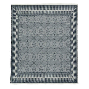 Jaipur Living Jaipur Living Geometric Cotton Acrylic Throw with Fringe Trim Boho Bedroom Accent THR100298