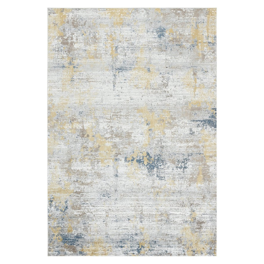 Amer Rugs Hamilton Contemporary Power-loom Area Rug - Plush Soft Design, Durable Artistry For Modern Spaces Gold Viscose, Polyester Ham30203