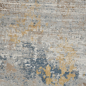 Amer Rugs Hamilton Contemporary Power-loom Area Rug - Plush Soft Design, Durable Artistry For Modern Spaces Gold Viscose, Polyester Ham30203