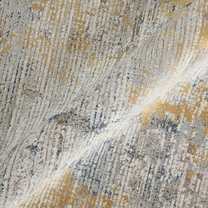 Amer Rugs Hamilton Contemporary Power-loom Area Rug - Plush Soft Design, Durable Artistry For Modern Spaces Gold Viscose, Polyester Ham30203