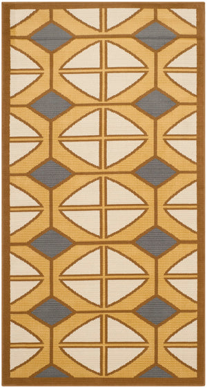 Safavieh Hampton 510 Power Loomed  Rug Camel / Ivory HAM510AC-3