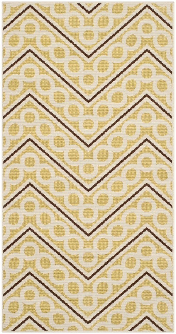 Safavieh Hampton 513 Power Loomed  Rug Green / Ivory HAM513AG-3