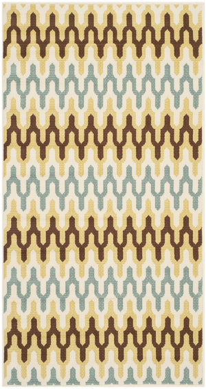 Safavieh Hampton 518 Power Loomed  Rug Green / Light Blue HAM518AG-3