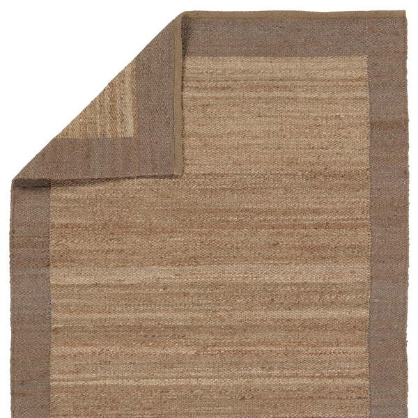Jaipur Living Jaipur Living Hanover Handwoven Jute Area Rug Bordered Natural Brown Farmhouse Accent 8' x 10' RUG157359