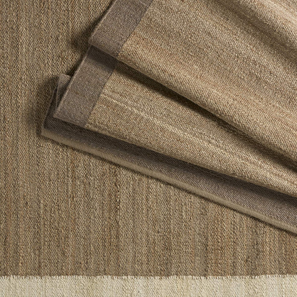 Jaipur Living Jaipur Living Hanover Handwoven Jute Area Rug Bordered Natural Brown Farmhouse Accent 8' x 10' RUG157359