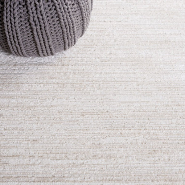 Safavieh Hanna Low Pile Solid Ivory Beige Area Rug Turkey Woven Polypropylene Accent Floor 3'-0" x 5'-0" HAN102B-3