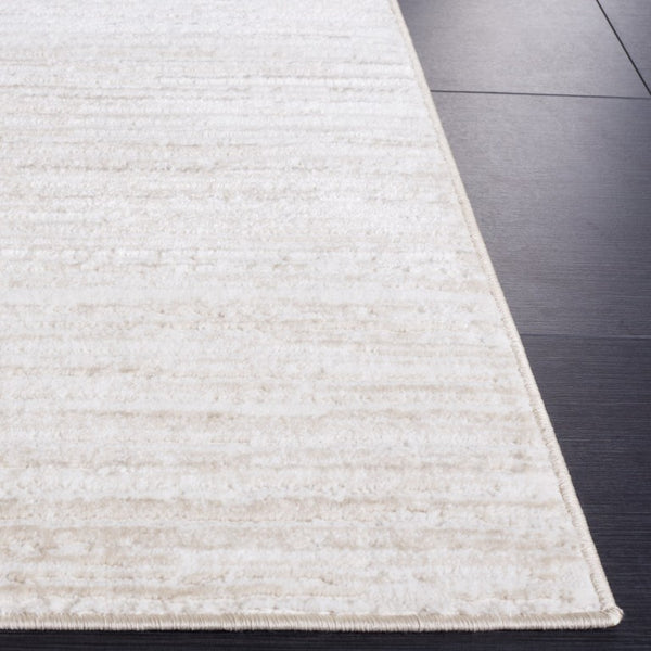 Safavieh Hanna Low Pile Solid Ivory Beige Area Rug Turkey Woven Polypropylene Accent Floor 3'-0" x 5'-0" HAN102B-3