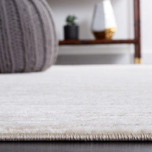 Safavieh Hanna Low Pile Solid Ivory Beige Area Rug Turkey Woven Polypropylene Accent Floor 6'-0" x 9'-0" HAN102B-6