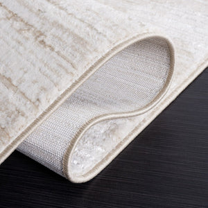 Safavieh Hanna Low Pile Solid Ivory Beige Area Rug Turkey Woven Polypropylene Accent Floor 6'-0" x 9'-0" HAN102B-6