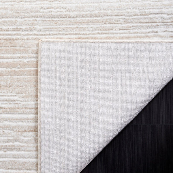 Safavieh Hanna Low Pile Solid Ivory Beige Area Rug Turkey Woven Polypropylene Accent Floor 6'-0" x 9'-0" HAN102B-6