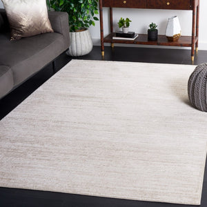 Safavieh Hanna Low Pile Solid Ivory Beige Area Rug Turkey Woven Polypropylene Accent Floor 6'-0" x 9'-0" HAN102B-6