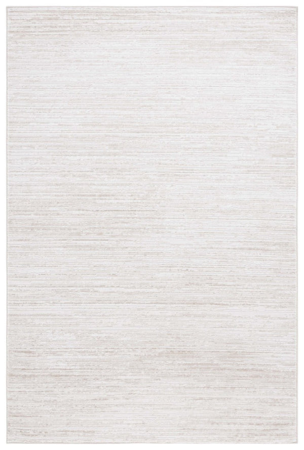 Safavieh Hanna Low Pile Solid Ivory Beige Area Rug Turkey Woven Polypropylene Accent Floor 6'-0" x 9'-0" HAN102B-6
