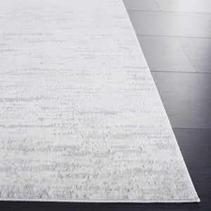 Safavieh Hanna Power Loomed Polyester Blend Area Rug Soft Ivory Tonal Accent for Modern Spaces 6'-0" x 9'-0" 34% Cotton, 33% Polypropylene, 33% Polyester HAN104A-6