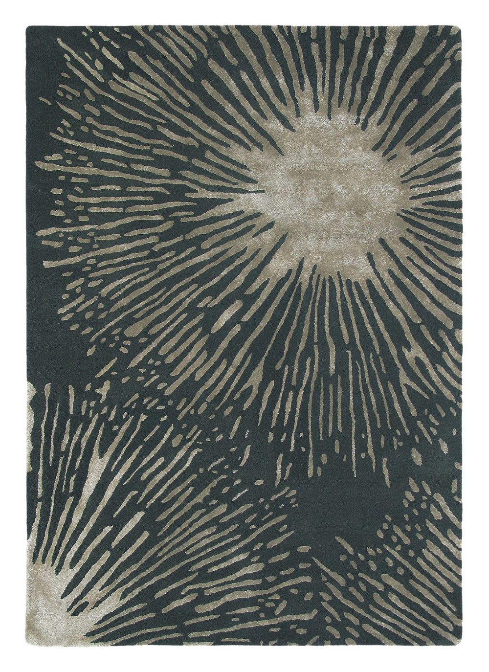 Brink & Campman Harlequin Shore Black/Grey 8'2" x 11'6"