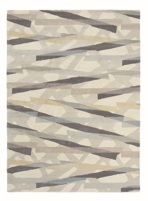 Brink & Campman Harlequin Diffinity White/Grey 8'2" x 11'6"