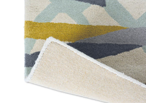 Brink & Campman Harlequin Diffinity White/Blue/Beige 8'2" x 11'6"