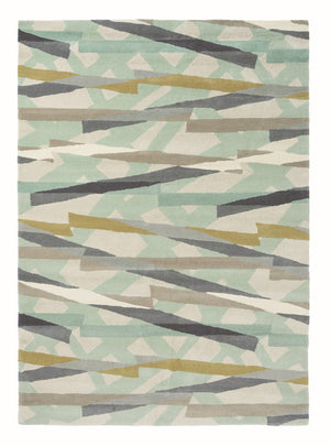 Brink & Campman Harlequin Diffinity White/Blue/Beige 8'2" x 11'6"
