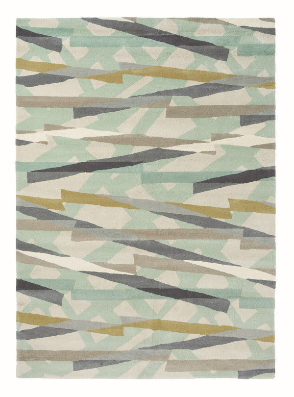 Brink & Campman Harlequin Diffinity White/Blue/Beige 8'2" x 11'6"