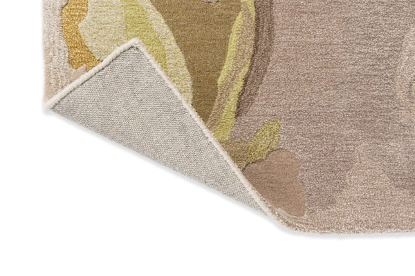 Brink & Campman Harlequin Foresta 60% Pure New Wool / 40% Viscose Handtufted Rug Pebble,Sand 60% pure new wool   40% viscose 143511140200-BRINK-CAMPMAN