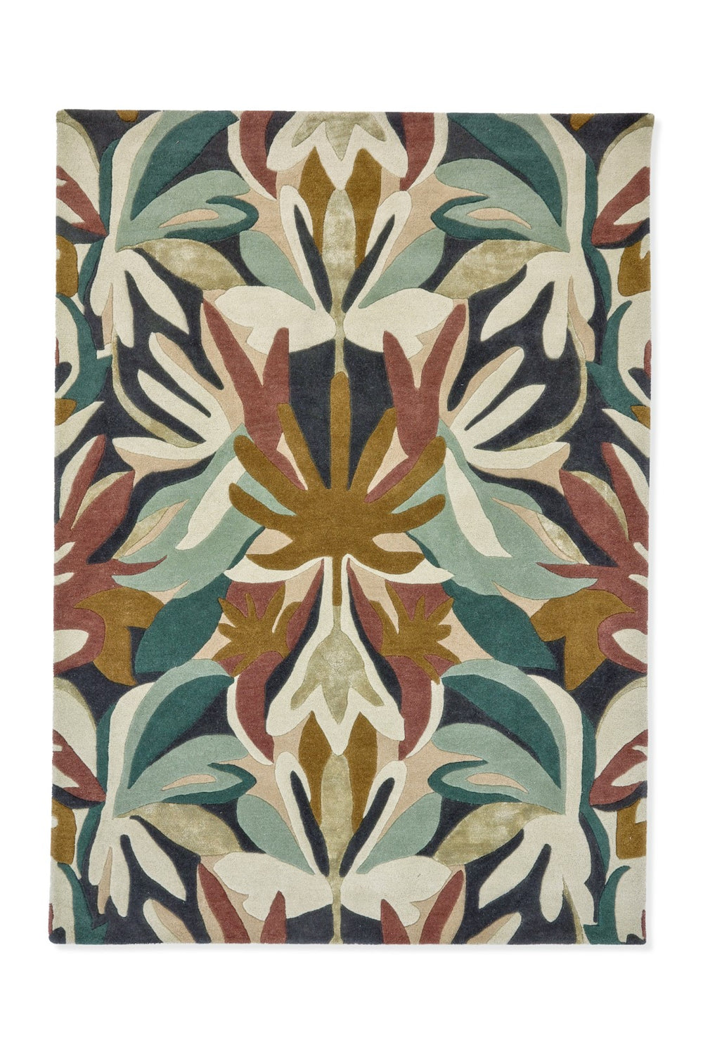 Brink & Campman Harlequin Melora Positano/Succulent/Gold Blue/Brown/Beige 8'2" x 11'6"