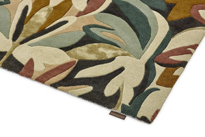 Brink & Campman Harlequin Melora Positano/Succulent/Gold Blue/Brown/Beige 8'2" x 11'6"