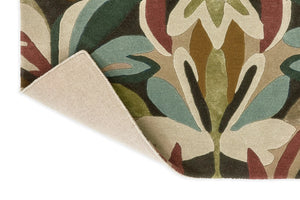 Brink & Campman Harlequin Melora Positano/Succulent/Gold Blue/Brown/Beige 8'2" x 11'6"