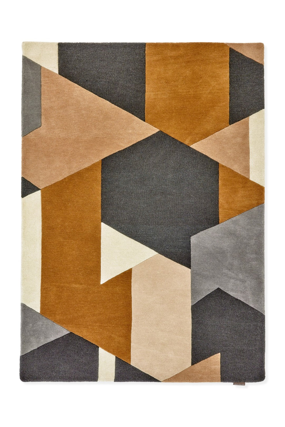 Brink & Campman Harlequin Popova Caramel/Slate/Shell Grey/Brown/Beige 8'2" x 11'6"