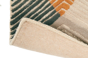 Brink & Campman Harlequin Rhythm Grey/Blue/Brown/Yellow 8'2" x 11'6"