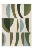 Brink & Campman Harlequin Torillo 100% Pure New Wool Handtufted Rug Emerald,Azul 100% pure new wool 143907170240-BRINK-CAMPMAN