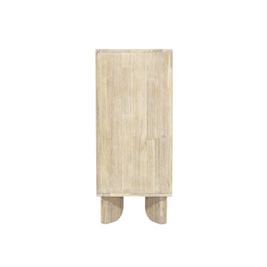 Lh Imports Haru 5 Drawer Chest – Elegant Storage Solution With Timeless Charm And Hidden Handle Design For Home Beige Acacia,Acacia Veneer,Mdf Har005