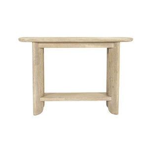 Lh Imports Haru Console Table - Elegant Entryway Accent For Modern Or Classic Decor, Versatile & Stylish Addition Beige Acacia Har034