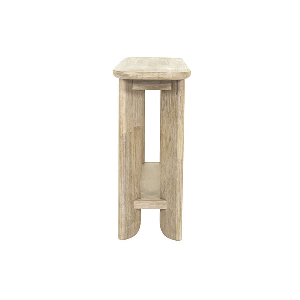 Lh Imports Haru Console Table - Elegant Entryway Accent For Modern Or Classic Decor, Versatile & Stylish Addition Beige Acacia Har034