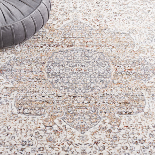 Safavieh Harlow 160 Power Loomed Rug Ivory / Grey Beige 9' x 12'