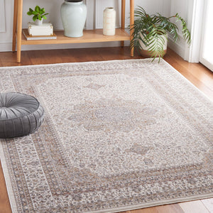 Safavieh Harlow 160 Power Loomed Rug Ivory / Grey Beige 9' x 12'
