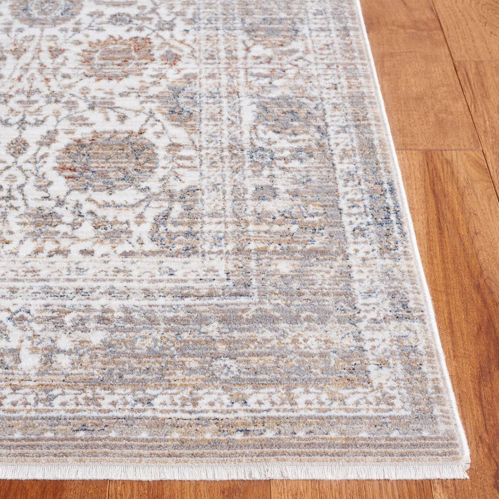 Safavieh Harlow 162 HAR162 Power Loomed  Rug Grey / Ivory Blue HAR162F-24