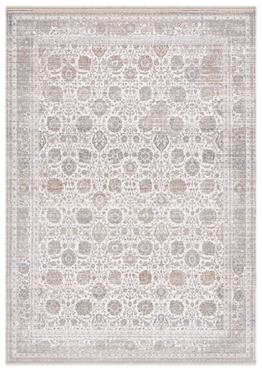Safavieh Harlow 162 HAR162 Power Loomed  Rug Grey / Ivory Blue HAR162F-24