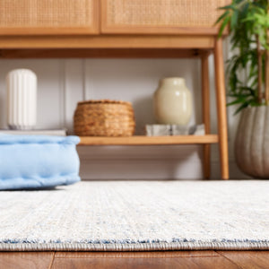 Safavieh Harlow 163 Power Loomed Rug Ivory Blue / Grey 9' x 12'