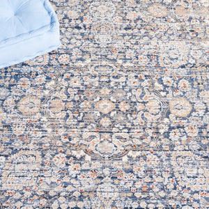 Safavieh Harlow 163 Power Loomed Rug Ivory Blue / Grey 9' x 12'